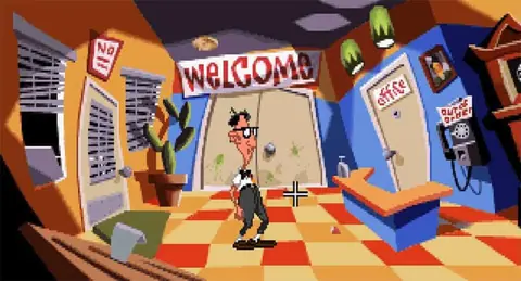 Captura de tela de Day of the Tentacle (3 de 4)