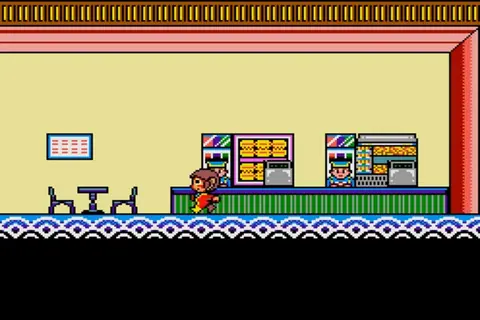 Captura de tela de Alex Kidd: High-Tech World (2 de 3)