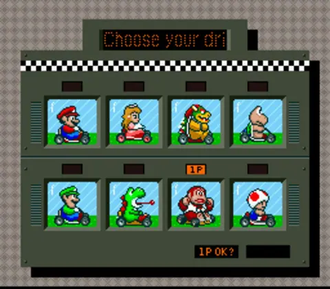 Captura de tela de Super Mario Kart (4 de 4)