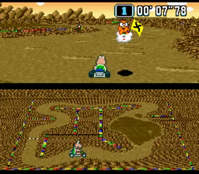 Captura de tela de Super Mario Kart (2 de 4)