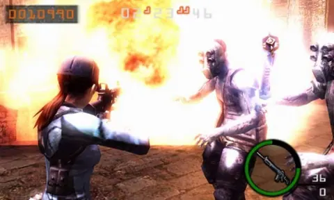 Captura de tela de Resident Evil: The Mercenaries 3D (4 de 4)