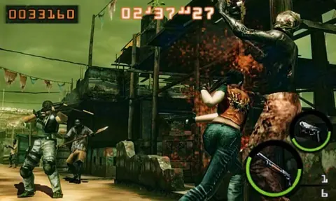 Captura de tela de Resident Evil: The Mercenaries 3D (1 de 4)