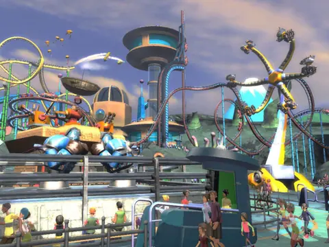 Captura de tela de Thrillville: Off the Rails (2 de 4)