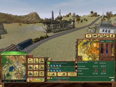 Captura de tela de Railroad Tycoon 3 (4 de 4)