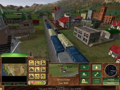 Captura de tela de Railroad Tycoon 3 (1 de 4)