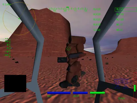 Captura de tela de MechWarrior 2: 31st Century Combat (3 de 4)