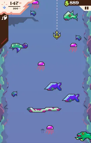 Captura de tela de Ridiculous Fishing (2 de 4)