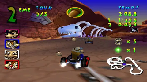 Captura de tela de Walt Disney World Quest: Magical Racing Tour (2 de 4)