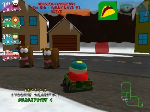 Captura de tela de South Park Rally (1 de 3)