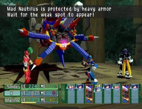 Captura de tela de Mega Man X: Command Mission (2 de 4)