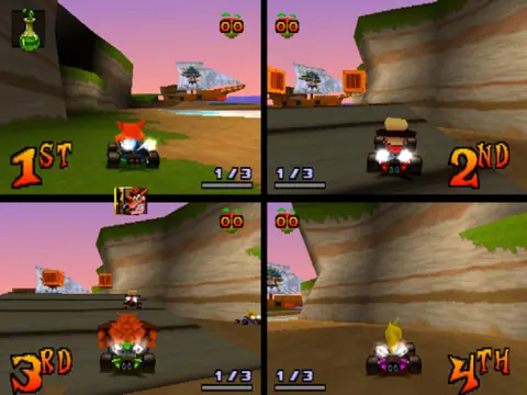 Captura de tela de Crash Team Racing (3 de 3)