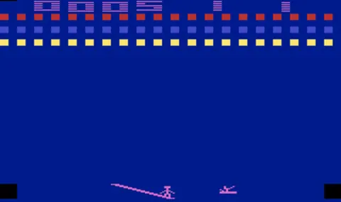 Captura de tela de Circus Atari (2 de 3)