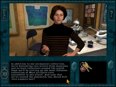 Captura de tela de Nancy Drew: Secret of the Scarlet Hand (1 de 4)