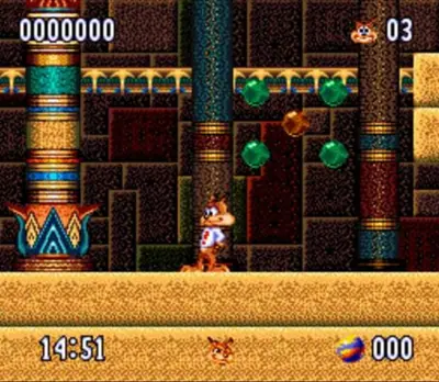 Captura de tela de Bubsy II (2 de 2)