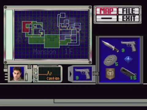 Captura de tela de Resident Evil (3 de 4)