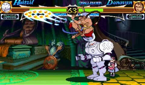 Captura de tela de Night Warriors: Darkstalkers' Revenge (3 de 4)
