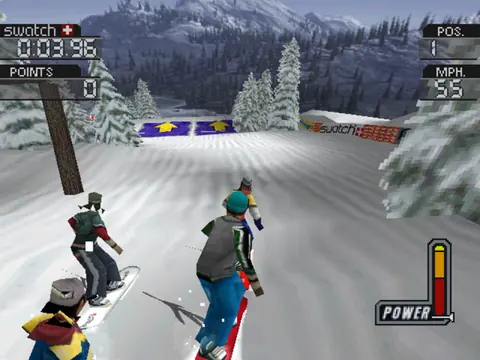 Captura de tela de Cool Boarders 3 (3 de 4)