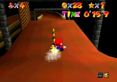 Captura de tela de Super Mario 64: Shindou Pak Taiou Version (4 de 4)