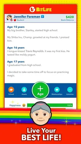 Captura de tela de BitLife (4 de 4)