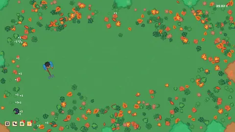 Captura de tela de Leaf Blower Revolution: Idle Game (1 de 4)
