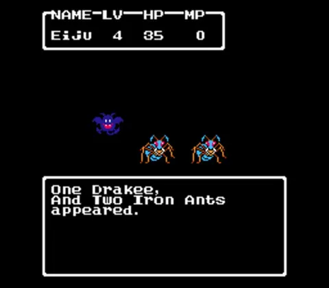 Captura de tela de Dragon Warrior II (4 de 4)