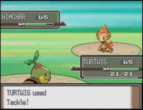 Captura de tela de Pokémon Platinum Version (3 de 4)