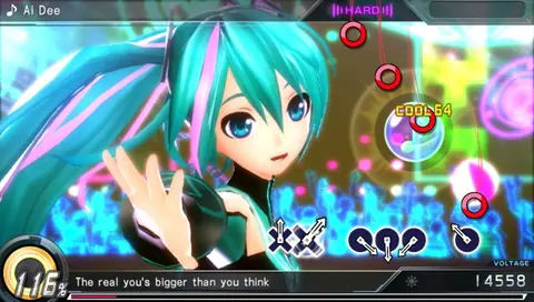 Captura de tela de Hatsune Miku: Project Diva X (3 de 4)