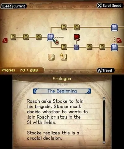 Captura de tela de Radiant Historia: Perfect Chronology (3 de 4)