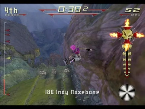 Captura de tela de Tony Hawk's Downhill Jam (2 de 4)