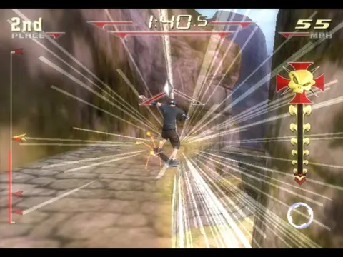 Captura de tela de Tony Hawk's Downhill Jam (1 de 4)
