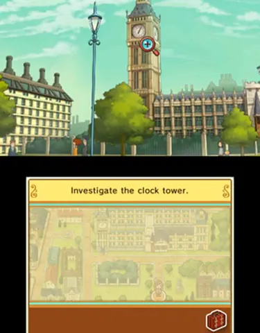 Captura de tela de Layton's Mystery Journey: Katrielle and the Millionaire's Conspiracy (1 de 4)