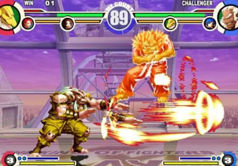 Captura de tela de The King of Fighters XI (1 de 4)