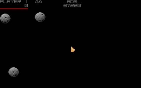 Captura de tela de Asteroids Deluxe (1 de 4)