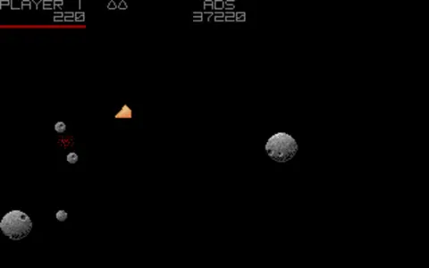 Captura de tela de Asteroids Deluxe (2 de 4)