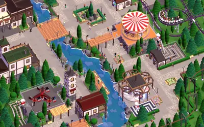 Captura de tela de Parkitect (1 de 4)