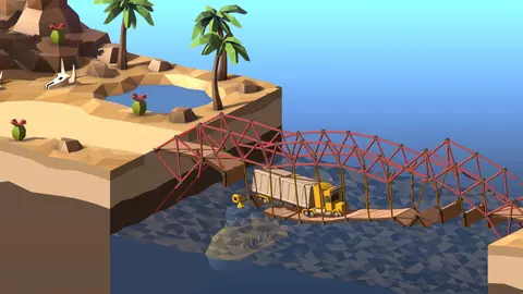 Captura de tela de Poly Bridge 2 (2 de 4)
