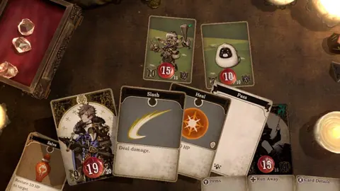 Captura de tela de Voice of Cards: The Isle Dragon Roars (3 de 4)