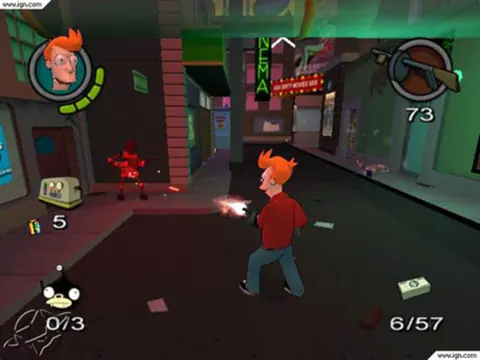 Captura de tela de Futurama (1 de 4)