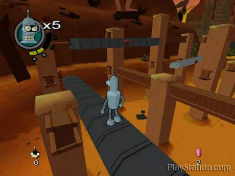 Captura de tela de Futurama (3 de 4)
