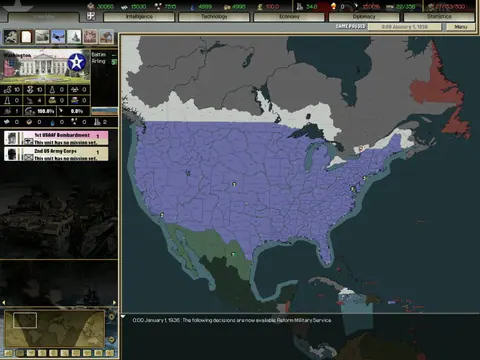 Captura de tela de Darkest Hour: A Hearts of Iron Game (1 de 4)