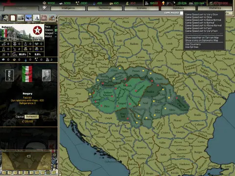Captura de tela de Darkest Hour: A Hearts of Iron Game (2 de 4)