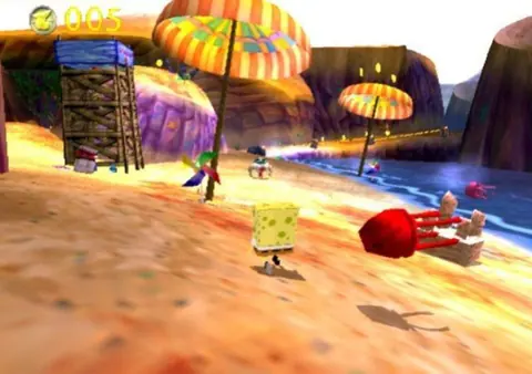 Captura de tela de SpongeBob SquarePants: Revenge of the Flying Dutchman (2 de 2)