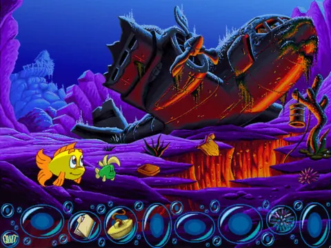 Captura de tela de Freddi Fish 3: The Case of the Stolen Conch Shell (4 de 4)
