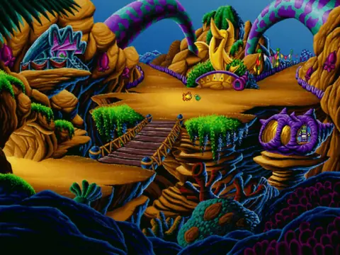 Captura de tela de Freddi Fish 3: The Case of the Stolen Conch Shell (2 de 4)
