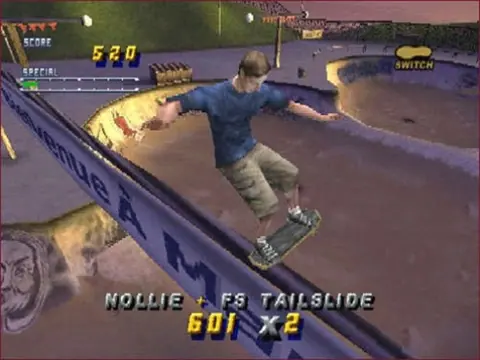 Captura de tela de Tony Hawk's Pro Skater 2 (1 de 3)