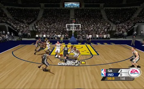 Captura de tela de NBA Live 2005 (1 de 1)