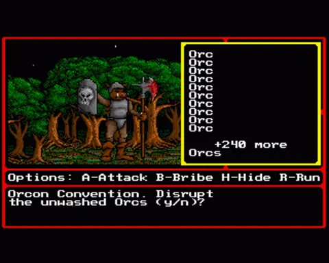 Captura de tela de Might and Magic II: Gates to Another World (1 de 2)