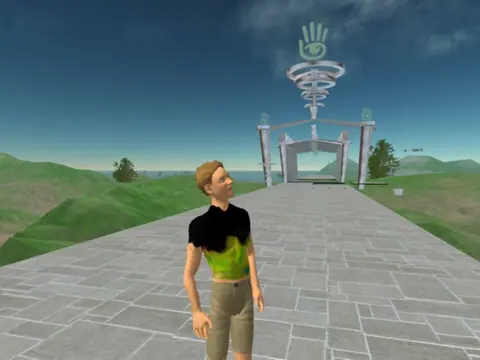 Captura de tela de Second Life (2 de 3)
