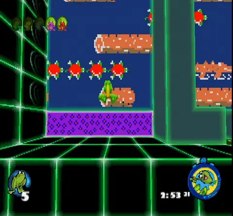 Captura de tela de Frogger 2: Swampy's Revenge (2 de 3)