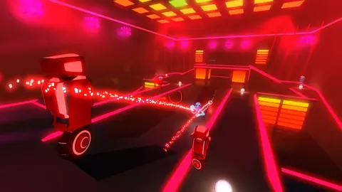 Captura de tela de Robot Roller-Derby Disco Dodgeball (1 de 4)